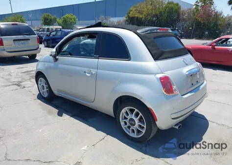 2012 Fiat 500 Pop из США, поврежденный, VIN 3C3CFFDR7CT352673
